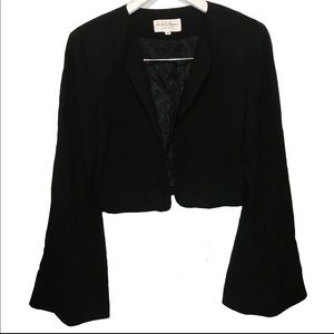 Elizabeth Wayman Padded Shoulder Blazer